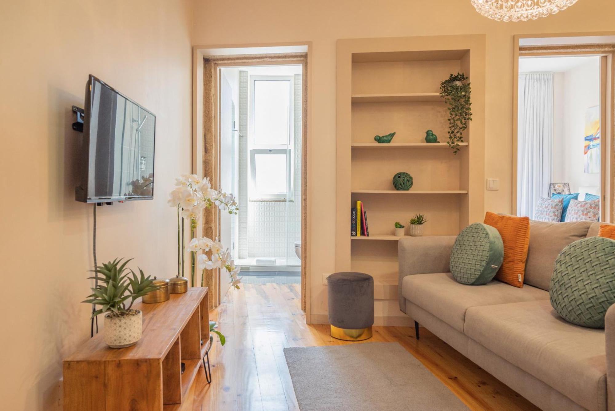 Lovely Charm House Downtown Porto Near Metro With Ac מראה חיצוני תמונה